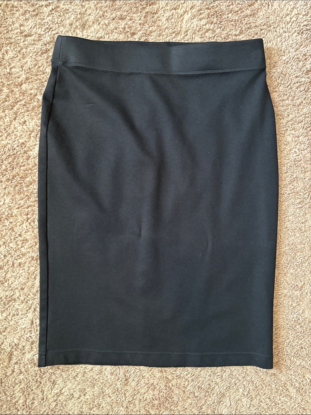 Karl Lagerfeld Classic Black Pencil Skirt